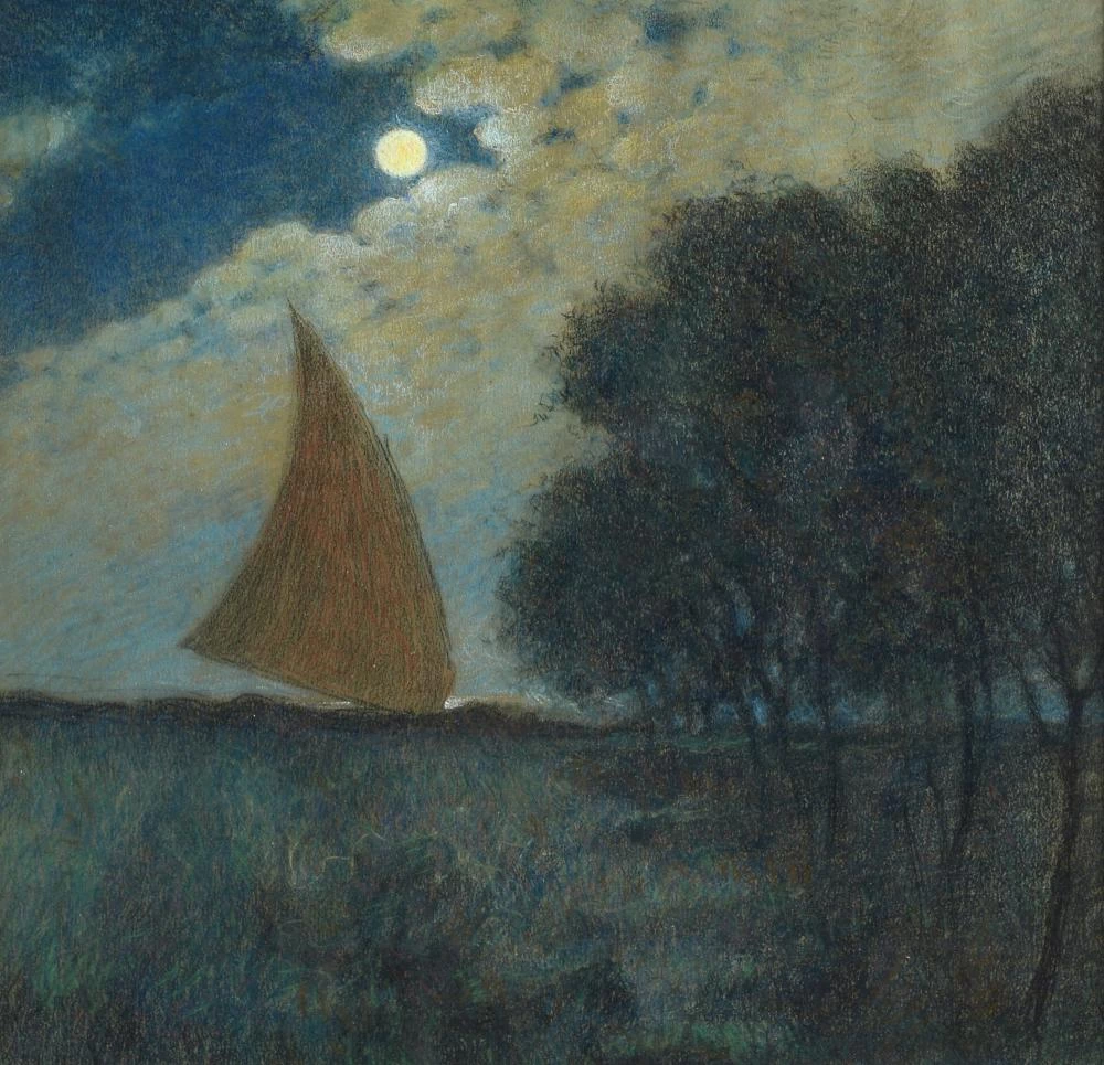 Notturno con vela